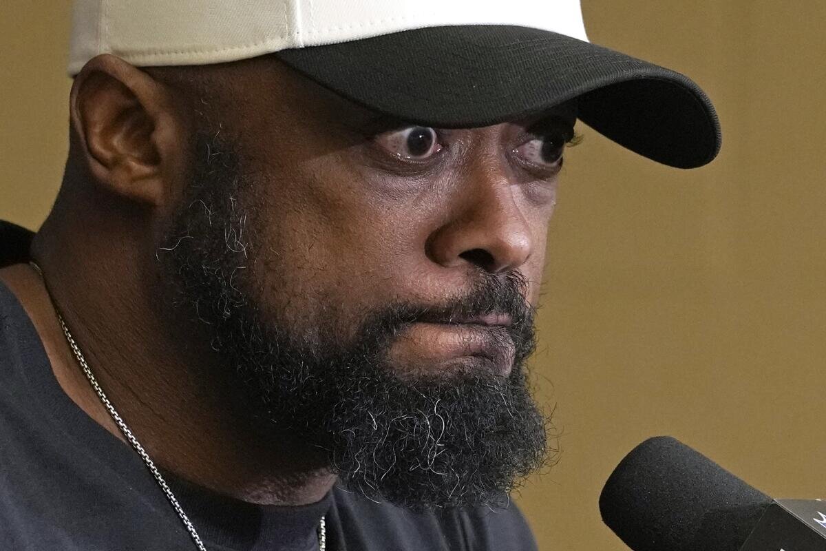ESPN news: Mike Tomlin in contention with Steelers over choice to cut Najee Harris.